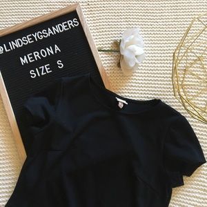 Merona Black Sheath Dress